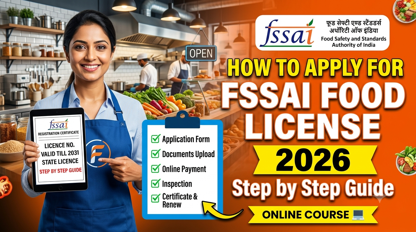 How to apply for FSSAI Food License